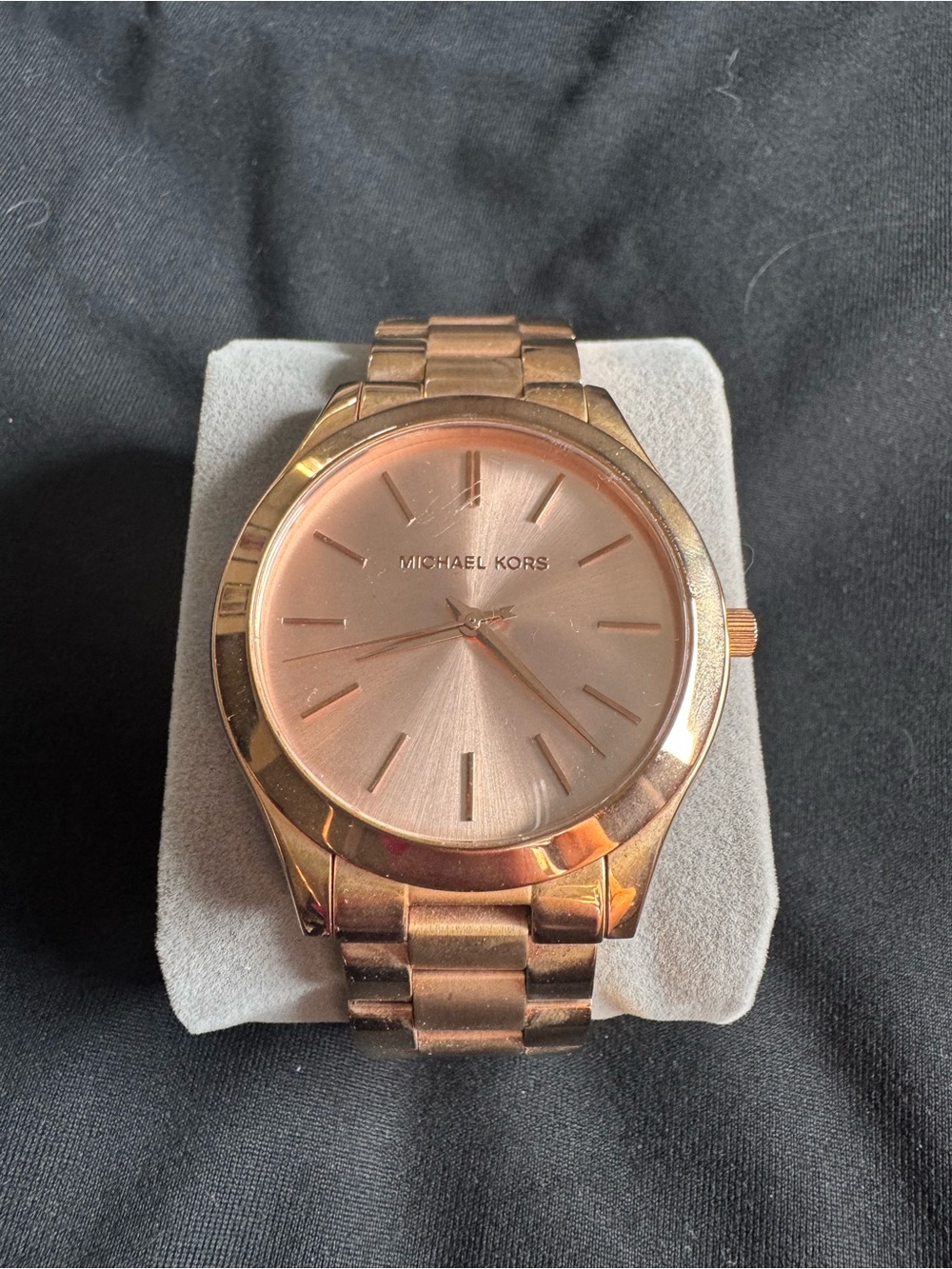 Michael Kors Rose Gold Stainless Steel Bracelet Watch
